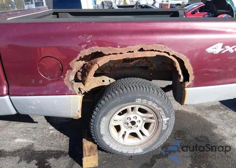 2003 Dodge Dakota Slt из США, поврежденный, VIN 1D7HG42N93S284502